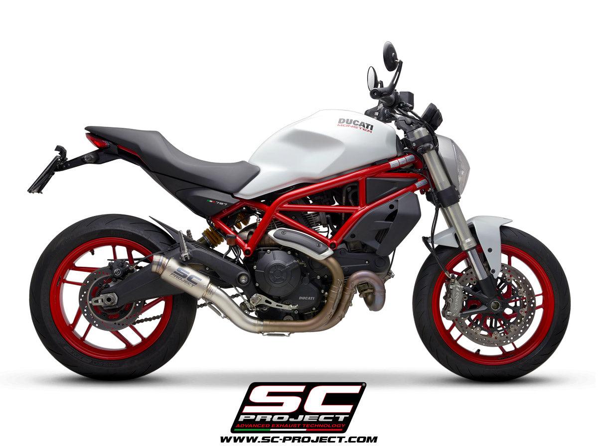 SC Project GP70-R Slip-On Exhaust for Ducati Monster 797 2017-20 - My Superbike Store