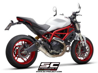 SC Project S1 Slip-On Exhaust for Ducati Monster 797 2017-20 - My Superbike Store