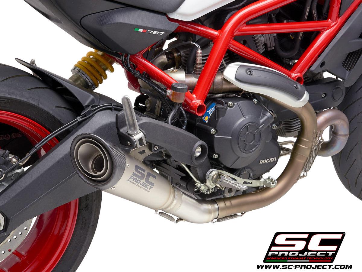 SC Project S1 Slip-On Exhaust for Ducati Monster 797 2017-20 - My Superbike Store