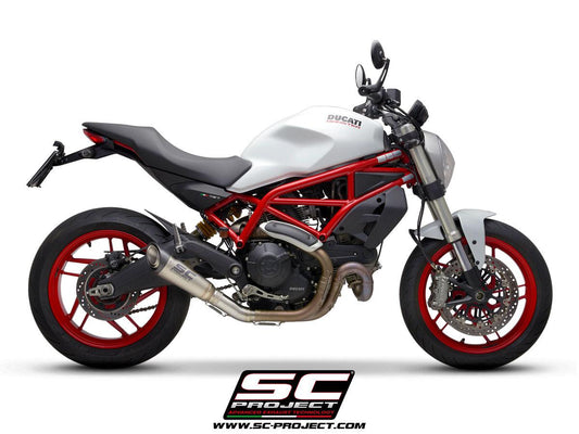 SC Project S1 Slip-On Exhaust for Ducati Monster 797 2017-20 - My Superbike Store