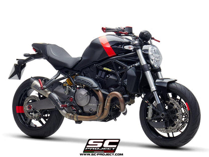 SC Project S1 Slip-On Exhaust for Ducati Monster 821 2018-21 - My Superbike Store