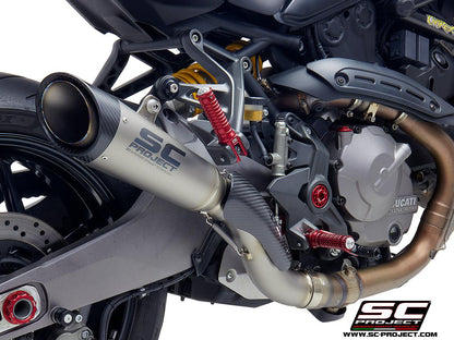 SC Project S1 Slip-On Exhaust for Ducati Monster 821 2018-21 - My Superbike Store