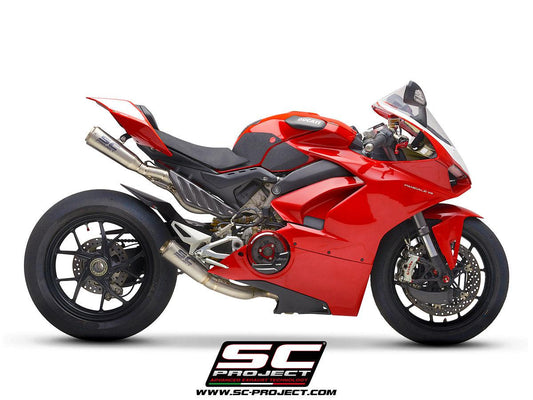 SC Project S1-GP 4-2 Full Exhaust System For Ducati Panigale V4S 2019-20 - My Superbike Store