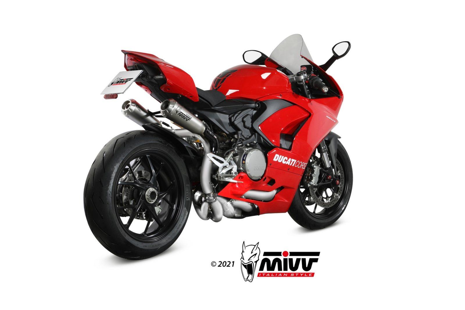 Mivv Titanium Full Exhaust System For Ducati Panigale V2 2020-22 - My Superbike Store