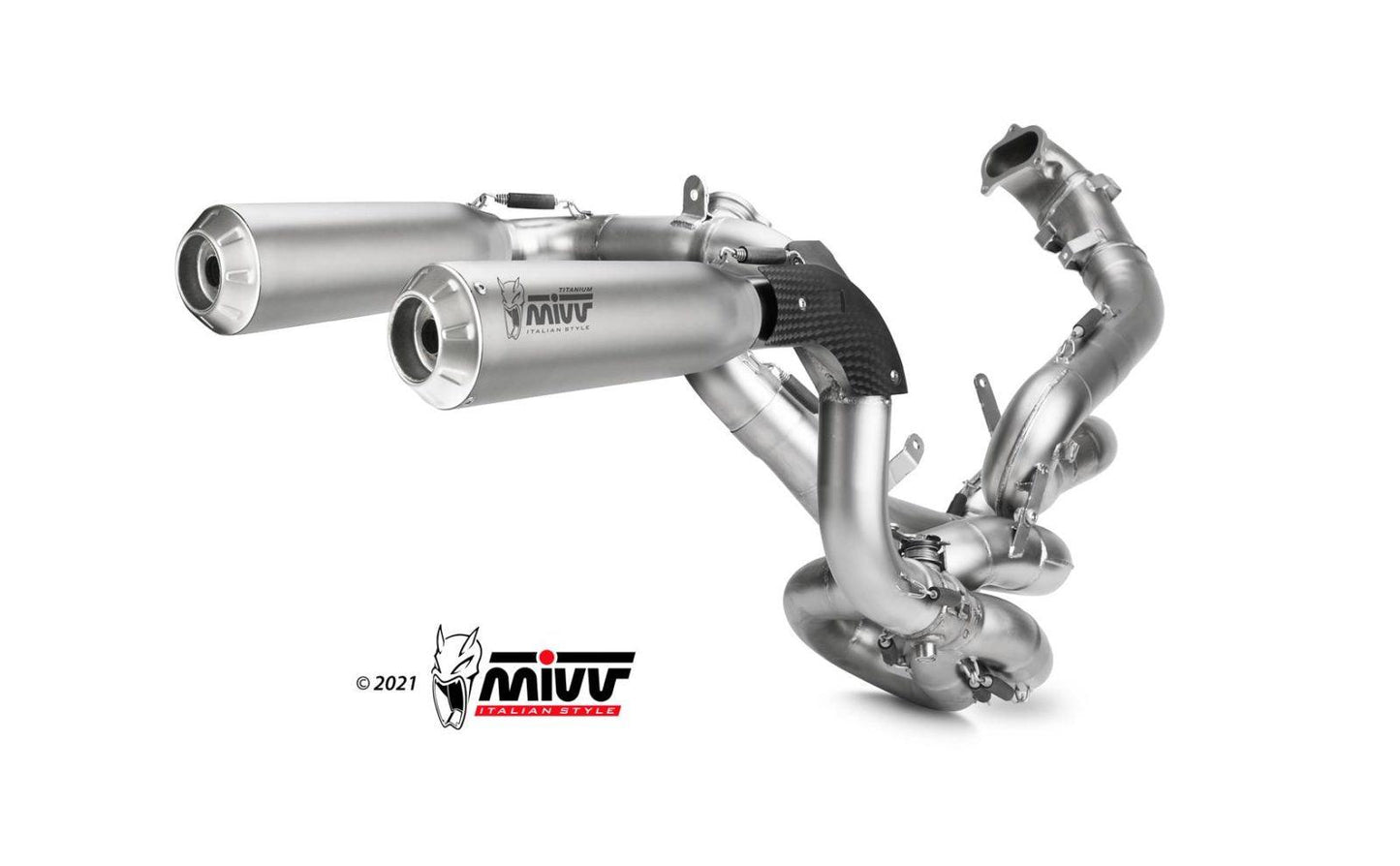 Mivv Titanium Full Exhaust System For Ducati Panigale V2 2020-22 - My Superbike Store