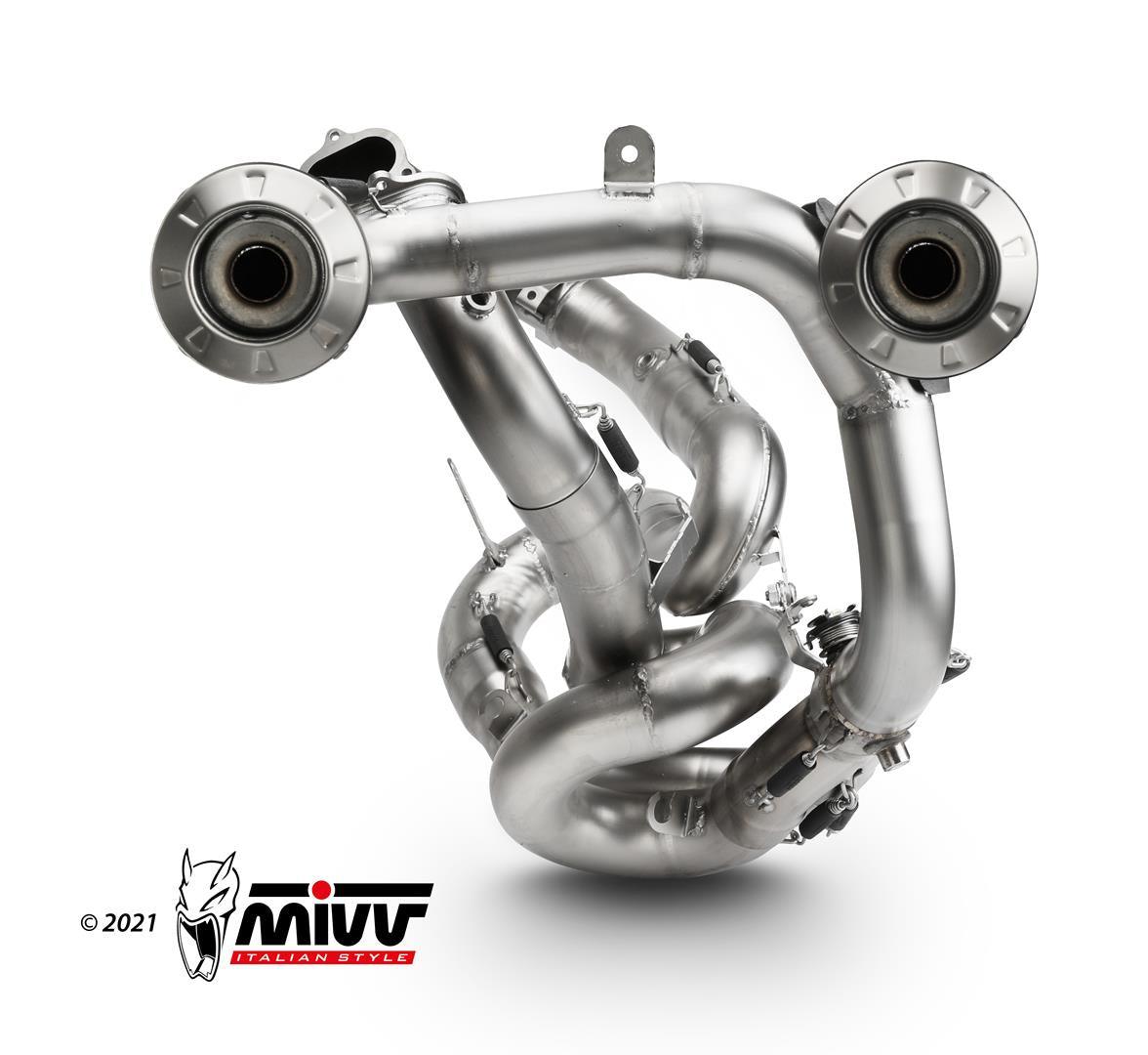 Mivv Titanium Full Exhaust System For Ducati Panigale V2 2020-22 - My Superbike Store