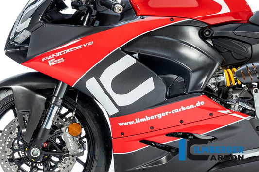 Ilmberger Carbon Fibre Left Fairing Side Panel For Ducati Panigale V2 - My Superbike Store