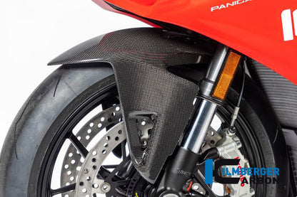 Ilmberger Carbon Fibre Front Mudguard For Ducati Panigale V4 S 2022 - My Superbike Store