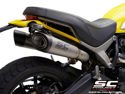 SC Project S1 Slip-On Exhaust for Ducati Scrambler 1100 2018-19 - My Superbike Store