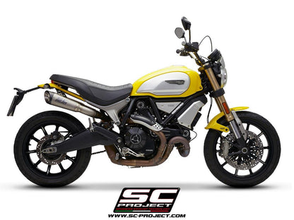 SC Project S1 Slip-On Exhaust for Ducati Scrambler 1100 2018-19 - My Superbike Store