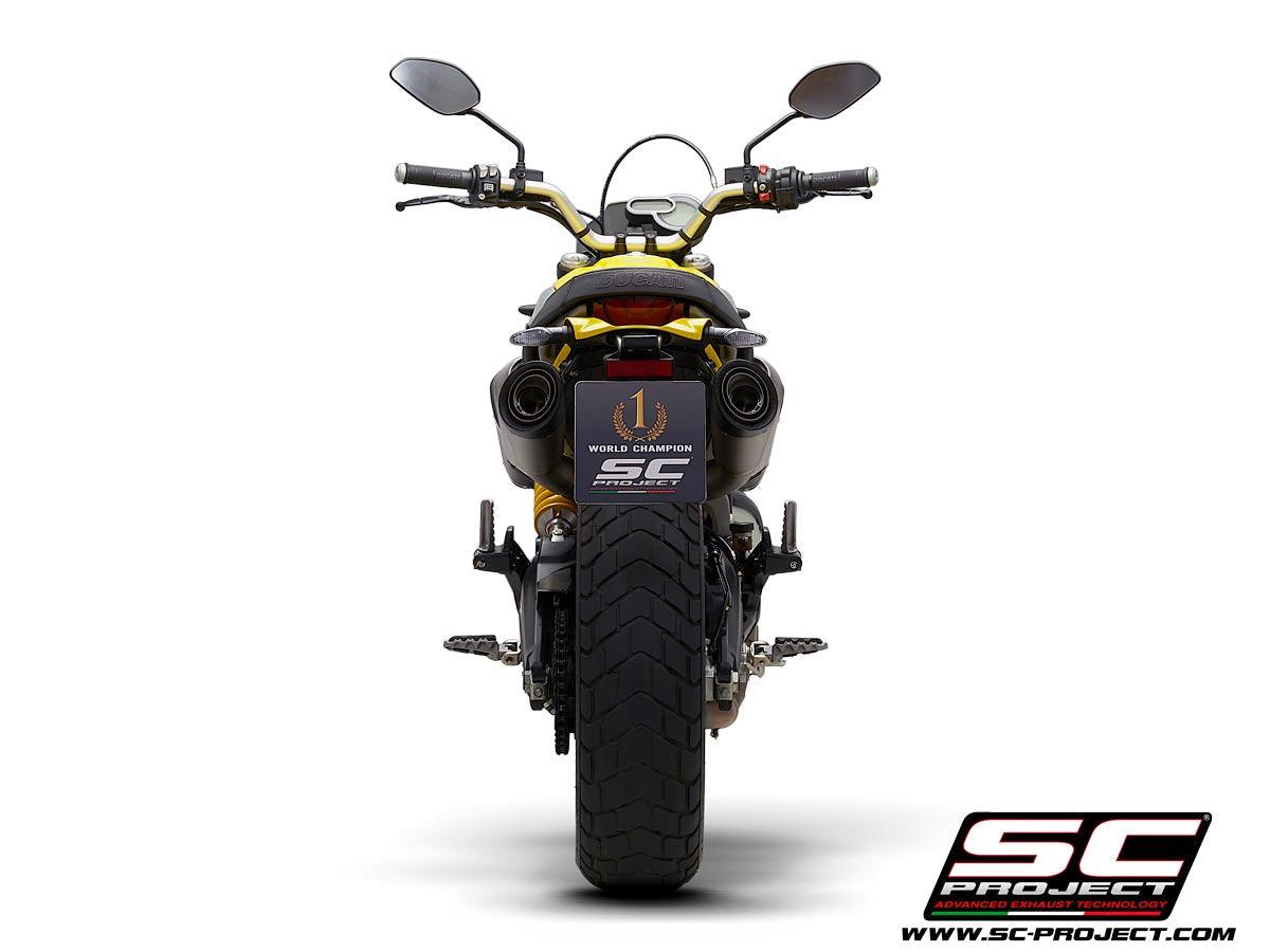 SC Project S1 Slip-On Exhaust for Ducati Scrambler 1100 2018-19 - My Superbike Store