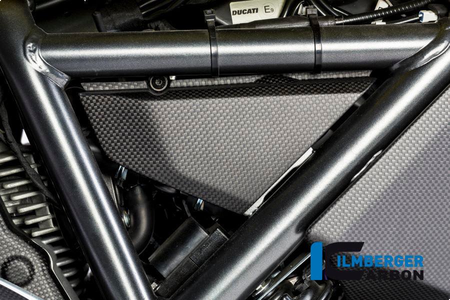 Ilmberger Carbon Fibre Right Cover Under The Frame For Ducati Scrambler Icon 2016-22 - My Superbike Store