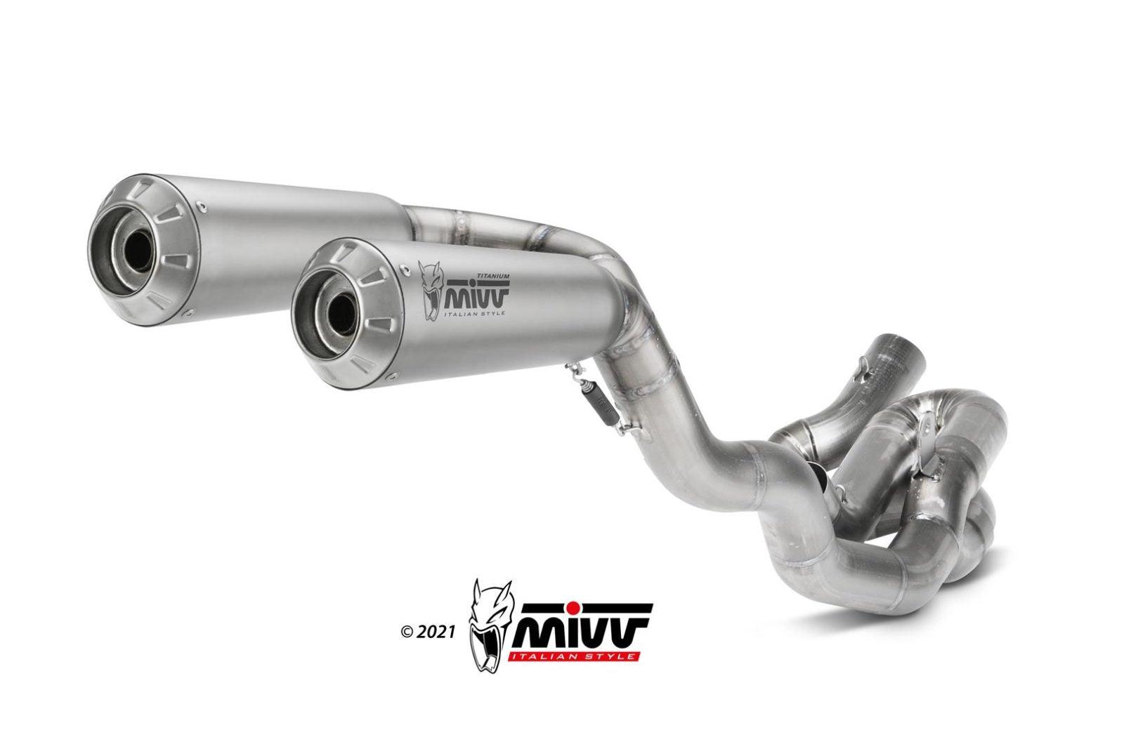 Mivv Titanium Full Exhaust System For Ducati Streetfighter V4 2020-22 - My Superbike Store