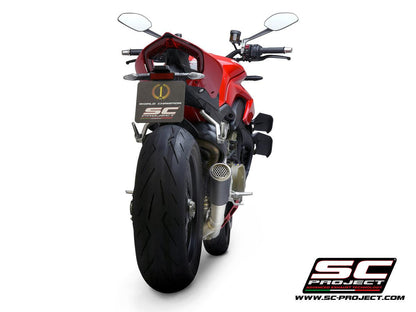 SC Project CR-T M2 2-1 Full Exhaust System for Ducati Streetfighter V4 2021-22 - My Superbike Store