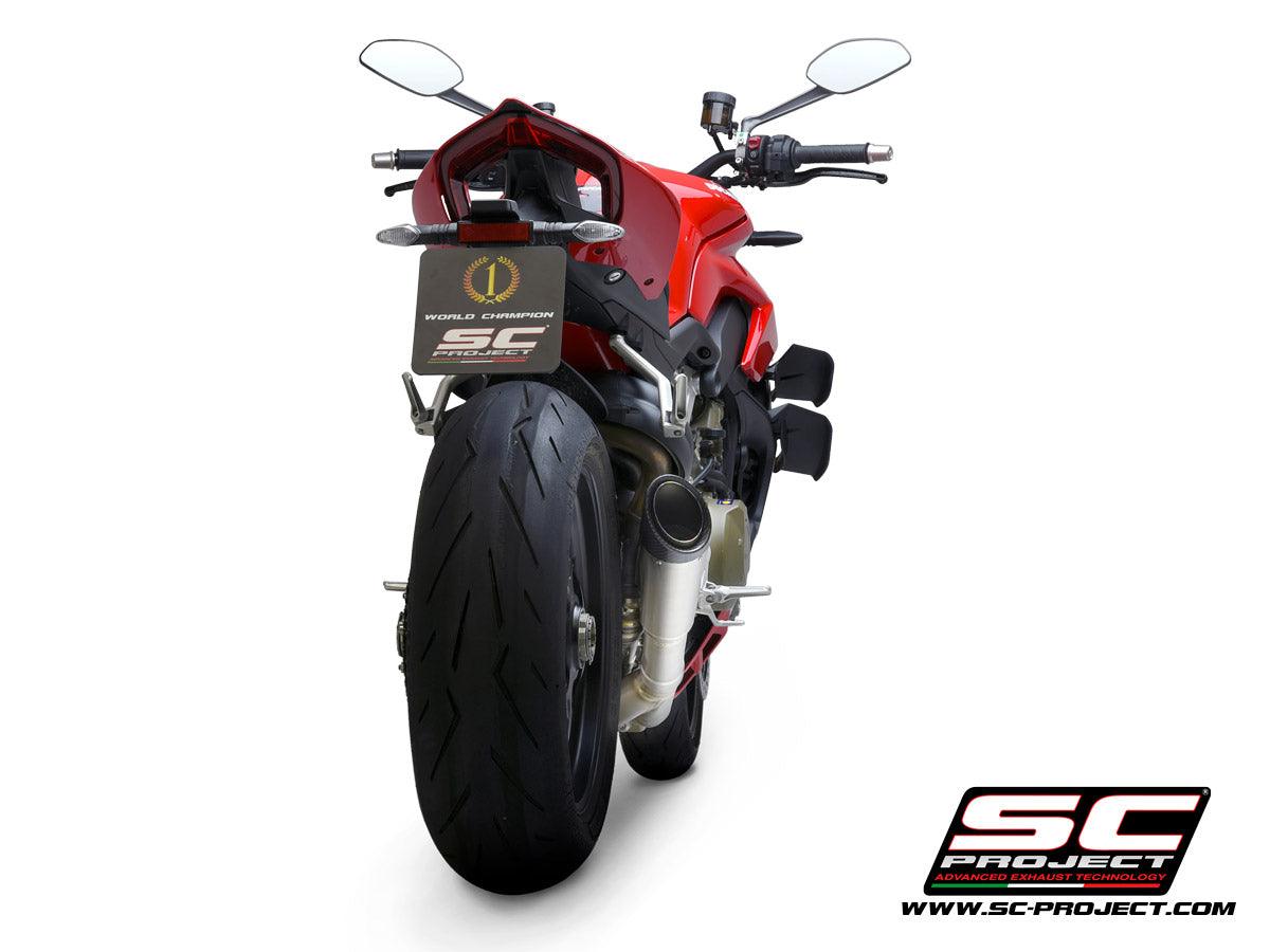 SC Project S1 2-1 Full Exhaust System for Ducati Streetfighter V4 2021-22 - My Superbike Store