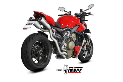 Mivv Titanium Full Exhaust System For Ducati Streetfighter V4 2020-22 - My Superbike Store