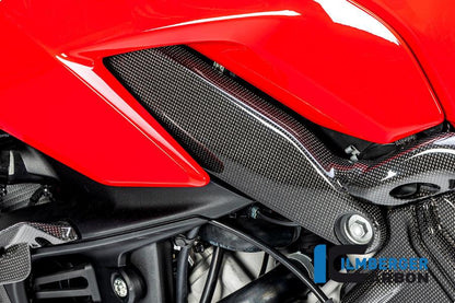 Ilmberger Carbon Fibre Left Frame Cover For Ducati Streetfighter V4 2020-22 - My Superbike Store