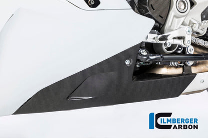 Ilmberger Carbon Fibre Bellypan For Ducati SuperSport - My Superbike Store