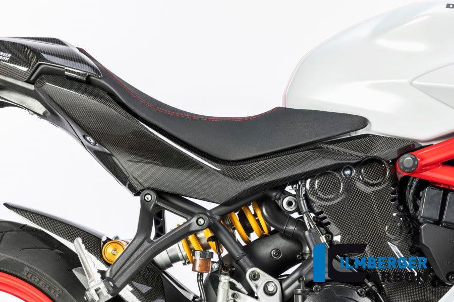 Ilmberger Carbon Fibre Right Under Seat Side Panel For Ducati SuperSport - My Superbike Store