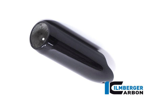 Ilmberger Carbon Fibre Lower Exhaust End Cap for Ducati SuperSport - My Superbike Store