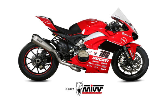 Mivv Titanium Full Exhaust System For Ducati Panigale V4 S 2018-22 - My Superbike Store