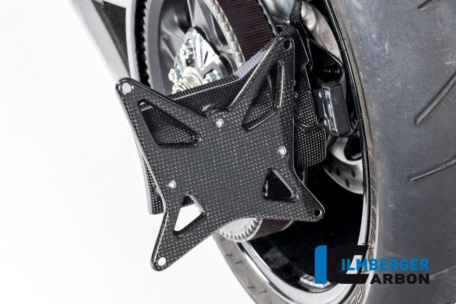 Ilmberger Carbon Fibre License Plate Holder for Ducati Diavel 1260 2019-22 - My Superbike Store