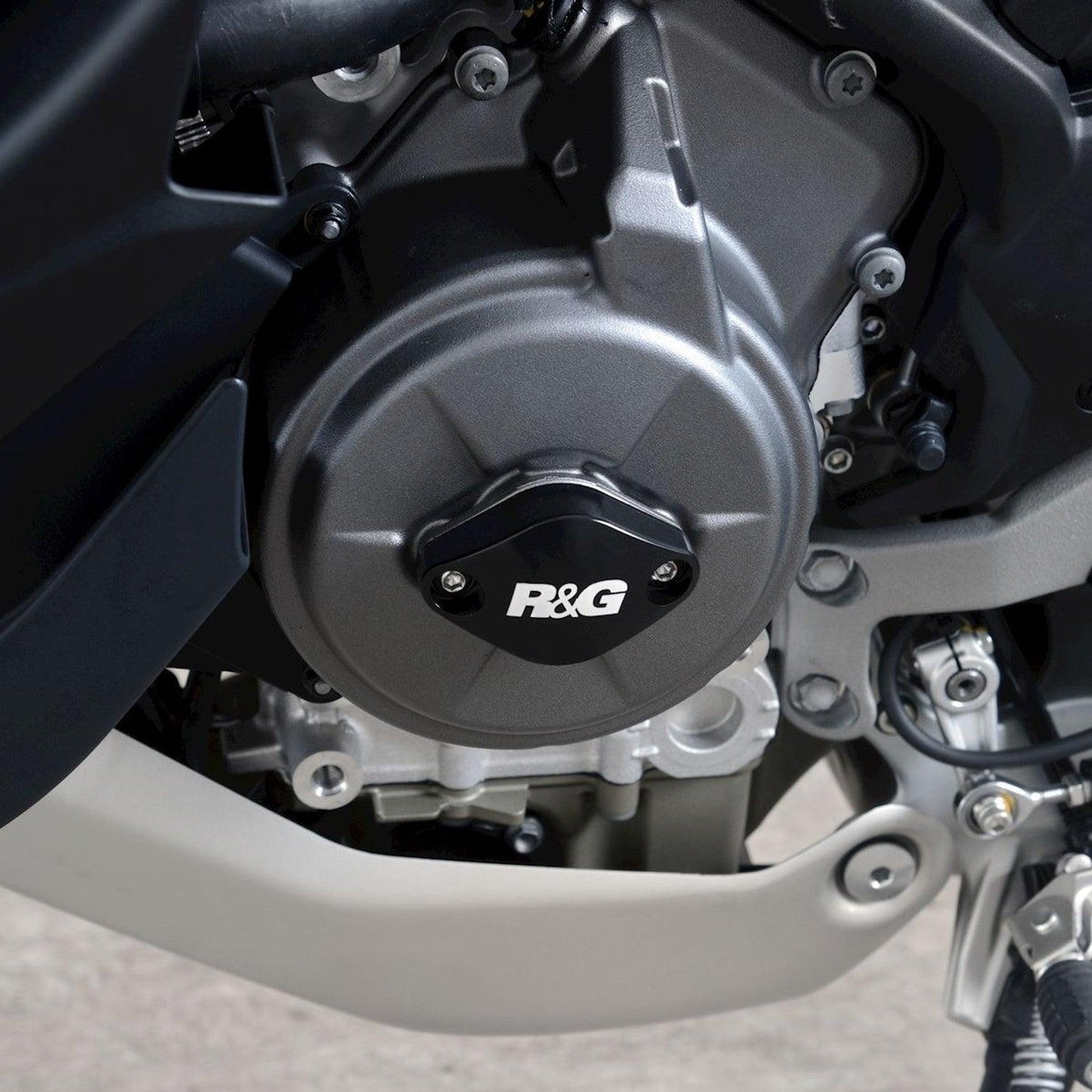 R&G Left Engine Case Slider for Ducati Streetfighter V4 - My Superbike Store