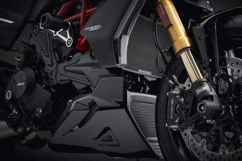 Evotech Performance Radiator and Oil Cooler Guard Set for Ducati Diavel 1260 S 2019-22 - My Superbike Store