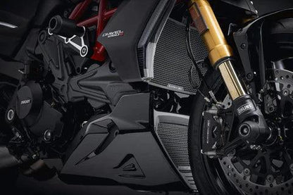 Evotech Performance Radiator and Oil Cooler Guard Set for Ducati Diavel 1260 S 2019-22 - My Superbike Store