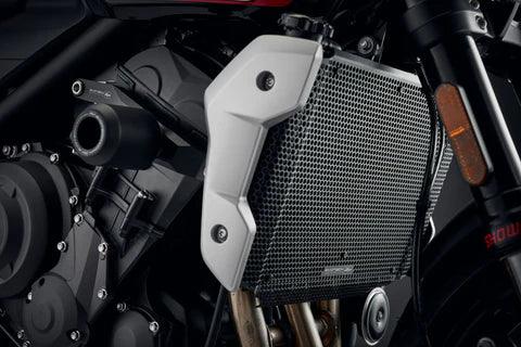 Evotech Performance Radiator Guard for Triumph Trident 660 - My Superbike Store