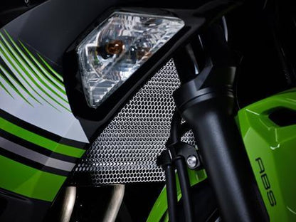 Evotech Performance Radiator Guard for Kawasaki Ninja 650 - My Superbike Store