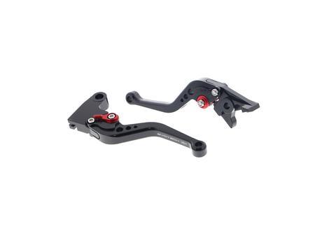 Evotech Performance Short Clutch and Brake Lever Set for Triumph Tiger 800 - My Superbike Store