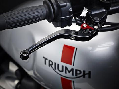 Evotech Performance Folding Clutch and Brake Lever Set for Triumph Street Scrambler - My Superbike Store