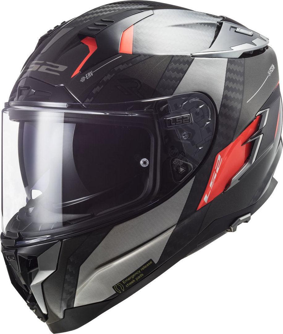 LS2 FF327 Challenger Alloy Carbon Helmet - My Superbike Store