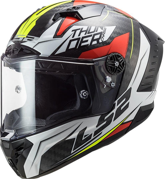 LS2 FF805 Thunder Chase Carbon Helmet - My Superbike Store