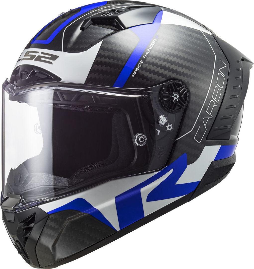 LS2 FF805 Thunder Racing1 Carbon Helmet - My Superbike Store