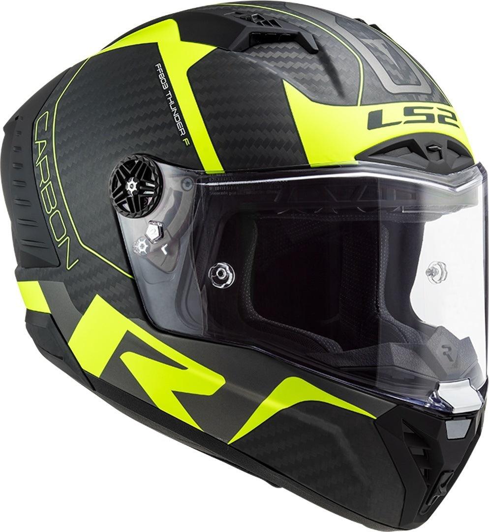 LS2 FF805 Thunder Racing1 Carbon Helmet - My Superbike Store