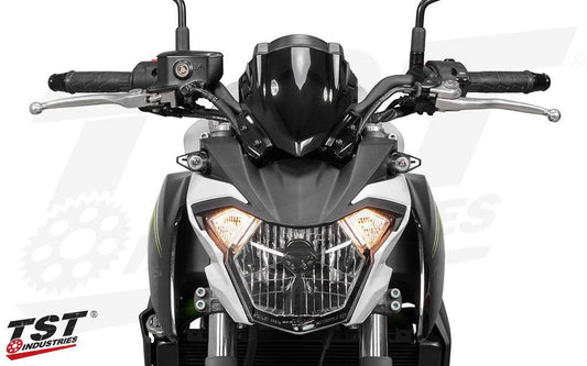 TST MECH-GTR Front LED Turn Signals for Kawasaki Z650 - My Superbike Store