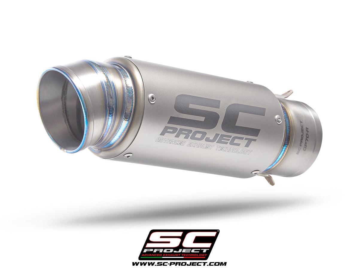 SC Project GP70-R Slip-On Exhaust for Yamaha R1 2020-23 - My Superbike Store