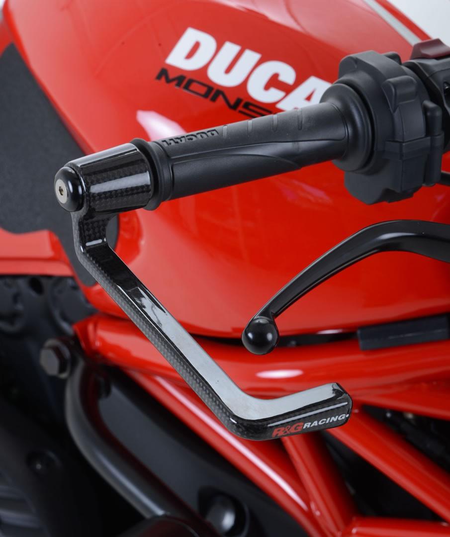 R&G Carbon Fibre Lever Guard for Ducati Scrambler 1100 - My Superbike Store