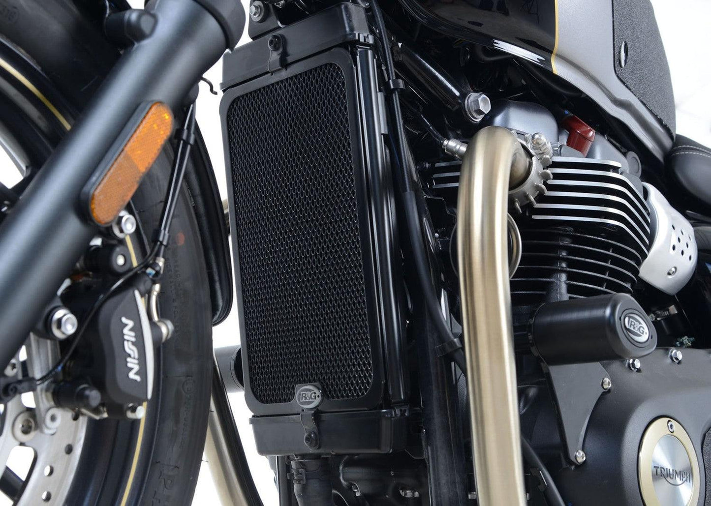 R&G Radiator Guard for Triumph Bonneville T120 - My Superbike Store