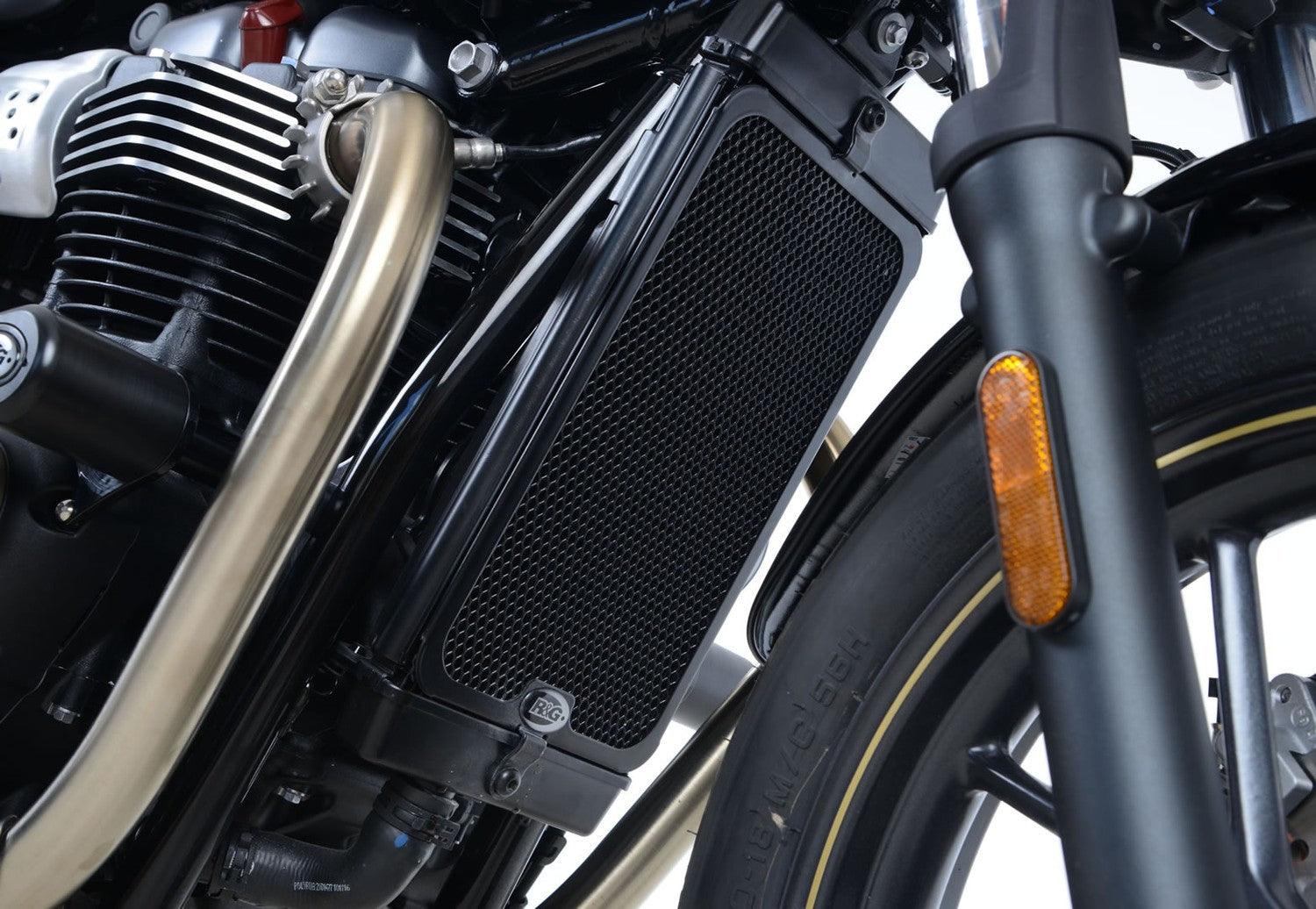 R&G Radiator Guard for Triumph Bonneville T120 - My Superbike Store