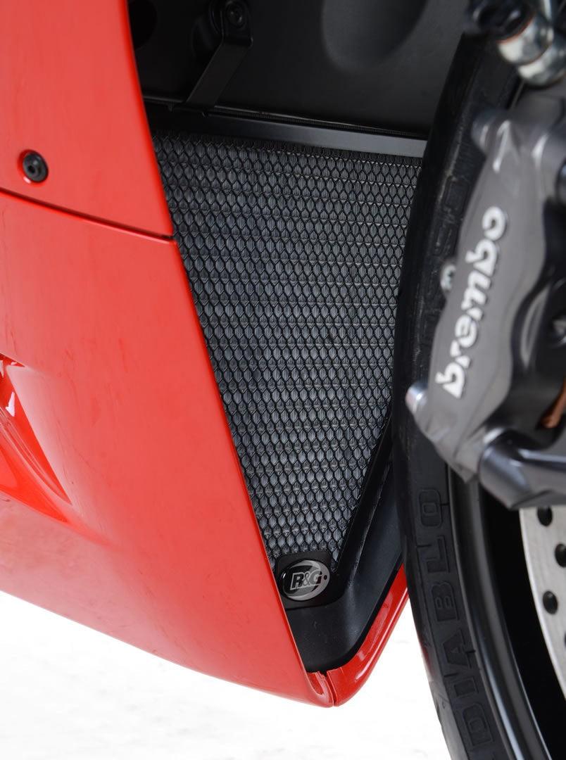 R&G Radiator and Oil Cooler Guard Set for Ducati Panigale 899 - My Superbike Store