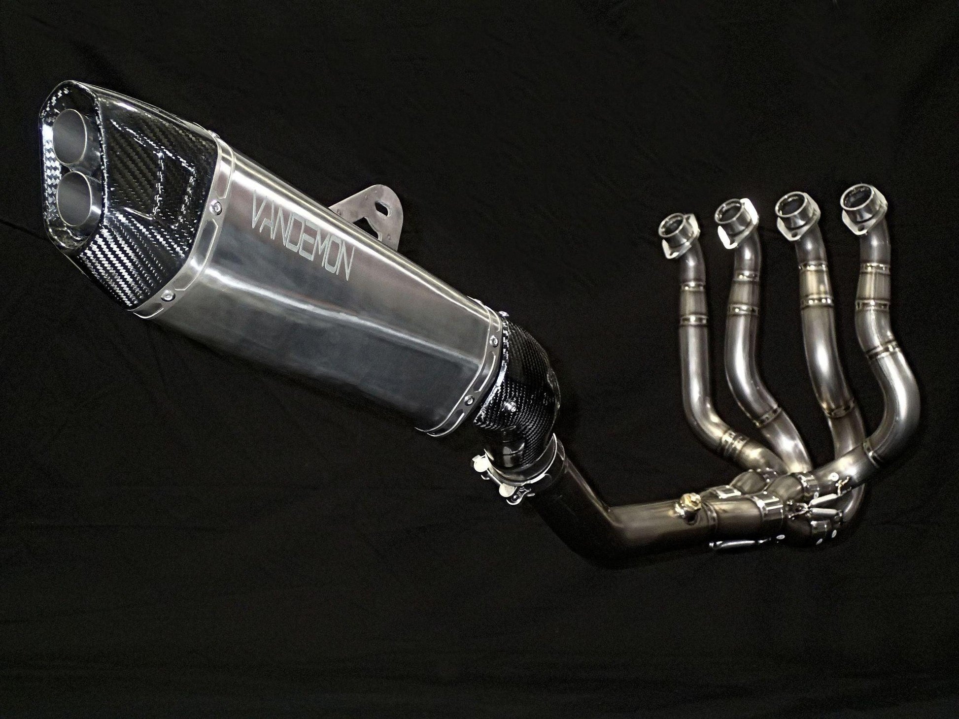 Vandemon Titanium Full Exhaust System for Kawasaki Ninja H2 SX - My Superbike Store