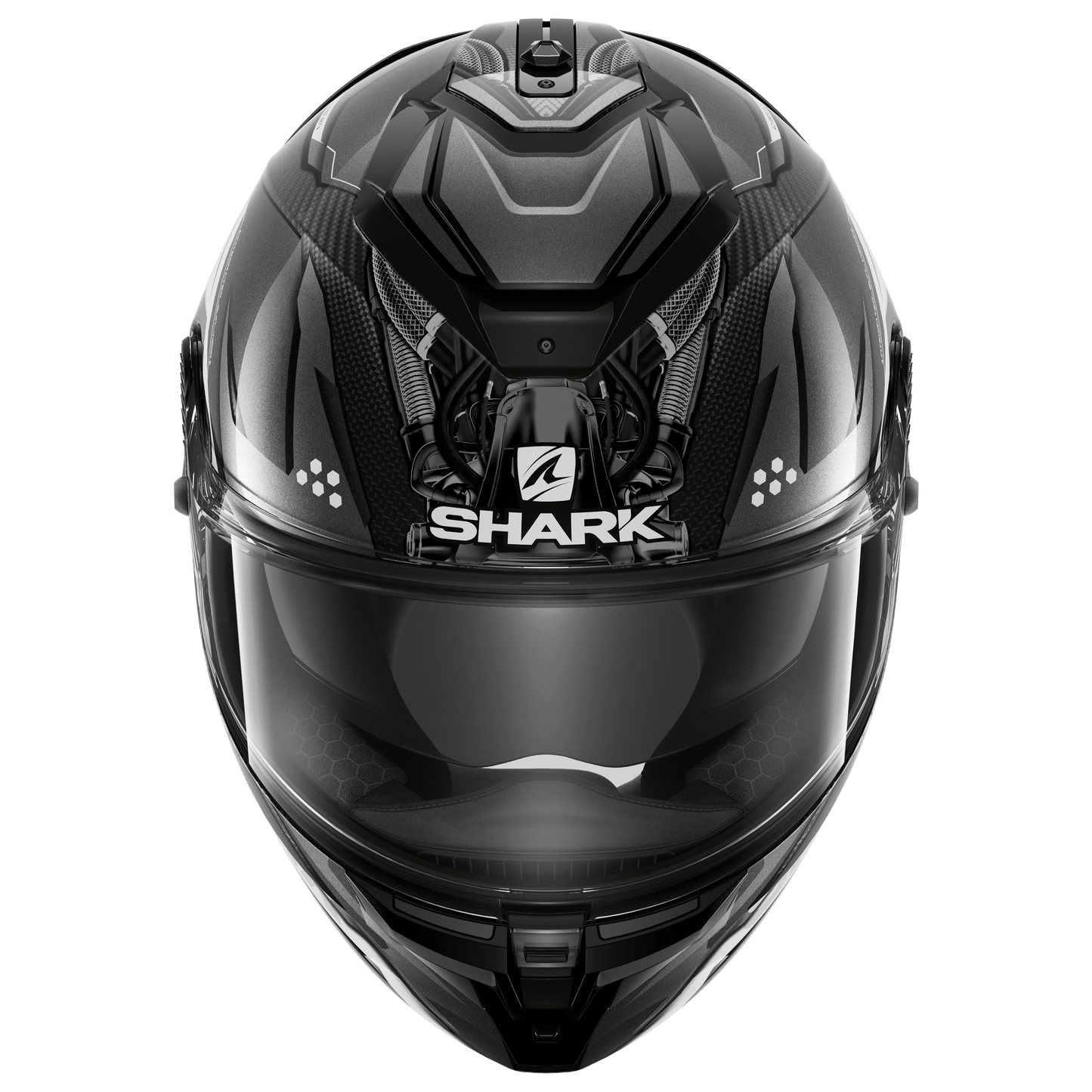 Shark Spartan GT Carbon Urikan Helmet - Black/White - My Superbike Store