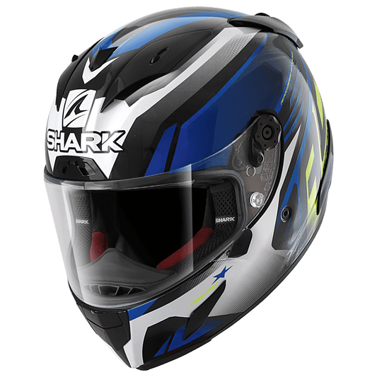 Shark Race-R Pro Black/Blue Helmet - My Superbike Store