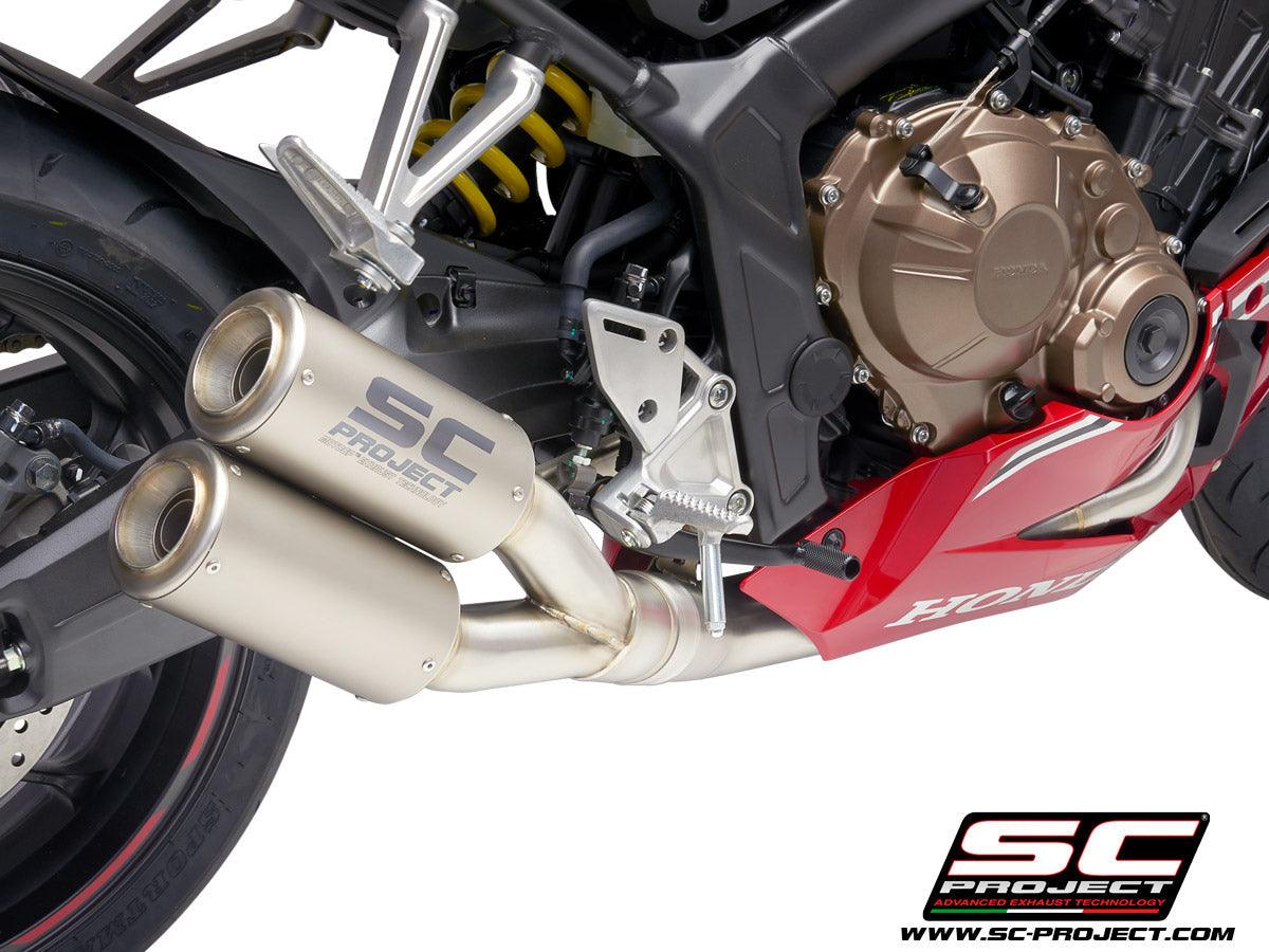 SC Project Twin CR-T Full Exhaust System for Honda CBR 650R 2019-20 - My Superbike Store