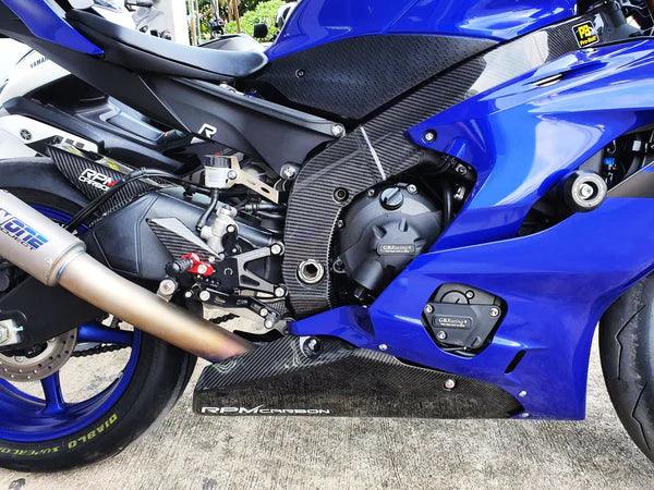 RPM Carbon Fiber Race Belly Pan for Yamaha R6 - My Superbike Store