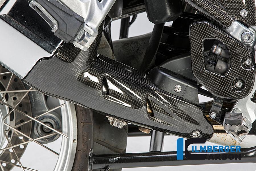 Ilmberger Carbon Fibre Silencer Protector for BMW R 1200 GSA 2014-22 - My Superbike Store