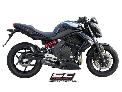 SC Project Oval Slip-On for KAWASAKI ER6N (2005-11) - My Superbike Store